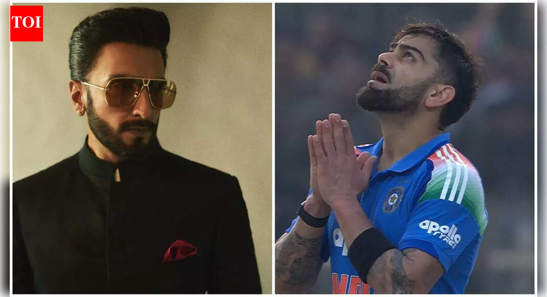 Ranveer Singh, Anil Kapoor and family hail 'king' Virat Kohli as he breaks multiple Sachin Tendulkar records with his 52nd ODI century | Hindi Movie News