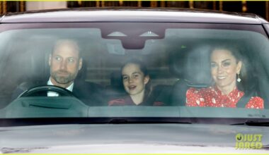 prince williams drives family to christmas luncheon at buckingham palace 055256445