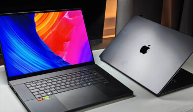 Showdown of the fastest multimedia laptops - Apple MacBook Pro 16 M4 Max vs. Asus ProArt P16 RTX 5090