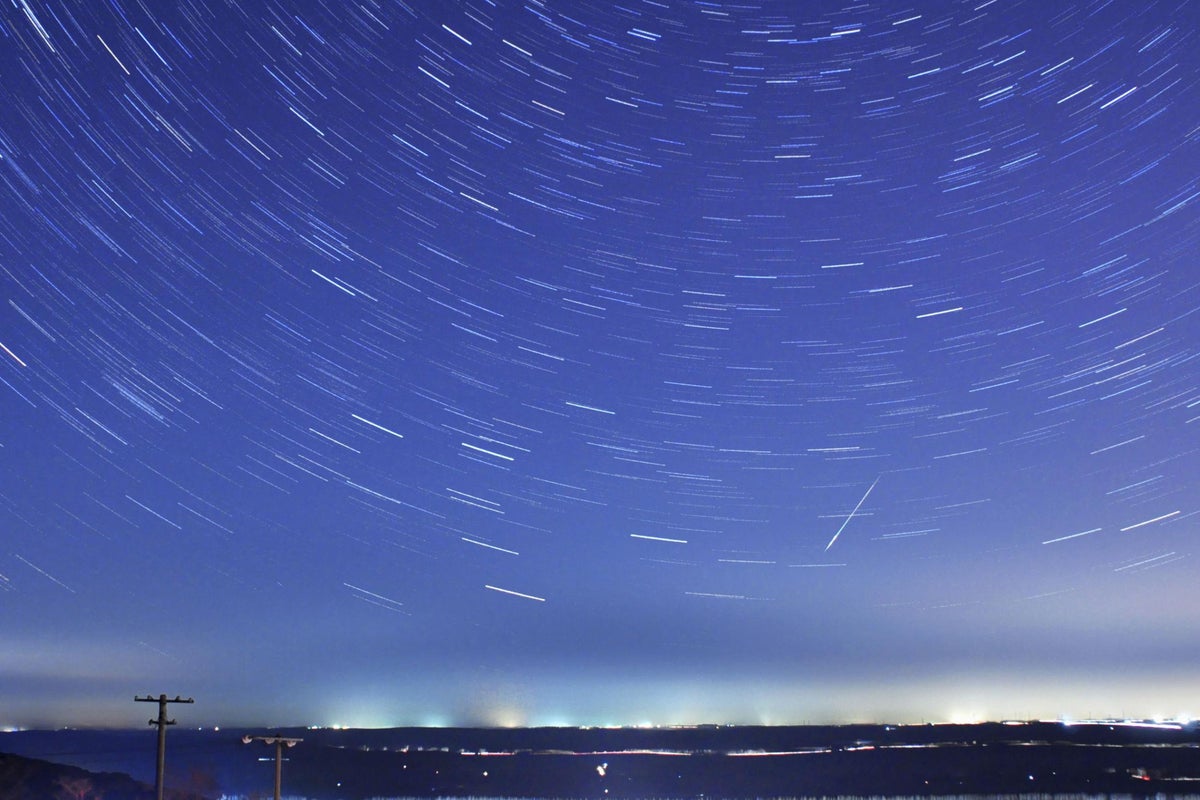 This year’s first supermoon and meteor shower to compete for dominance