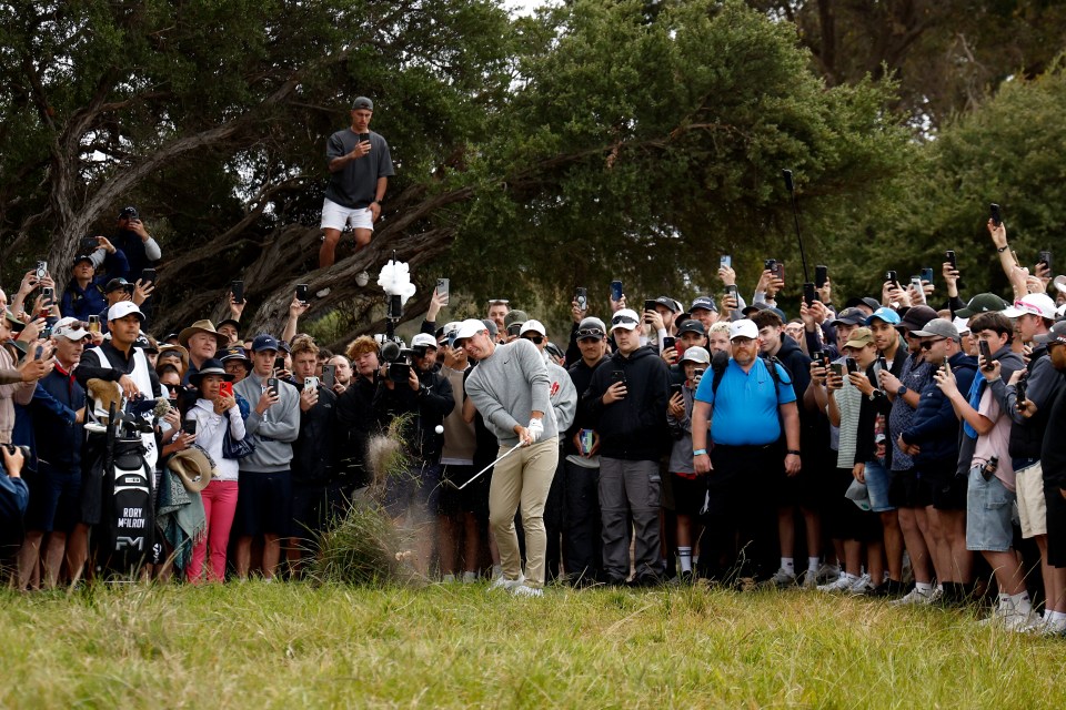 McIlroy stumbled upon a wild piece of misfortune on Saturday