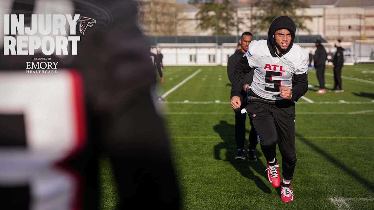 Drake London 'has a chance' to play vs. Seattle Seahawks