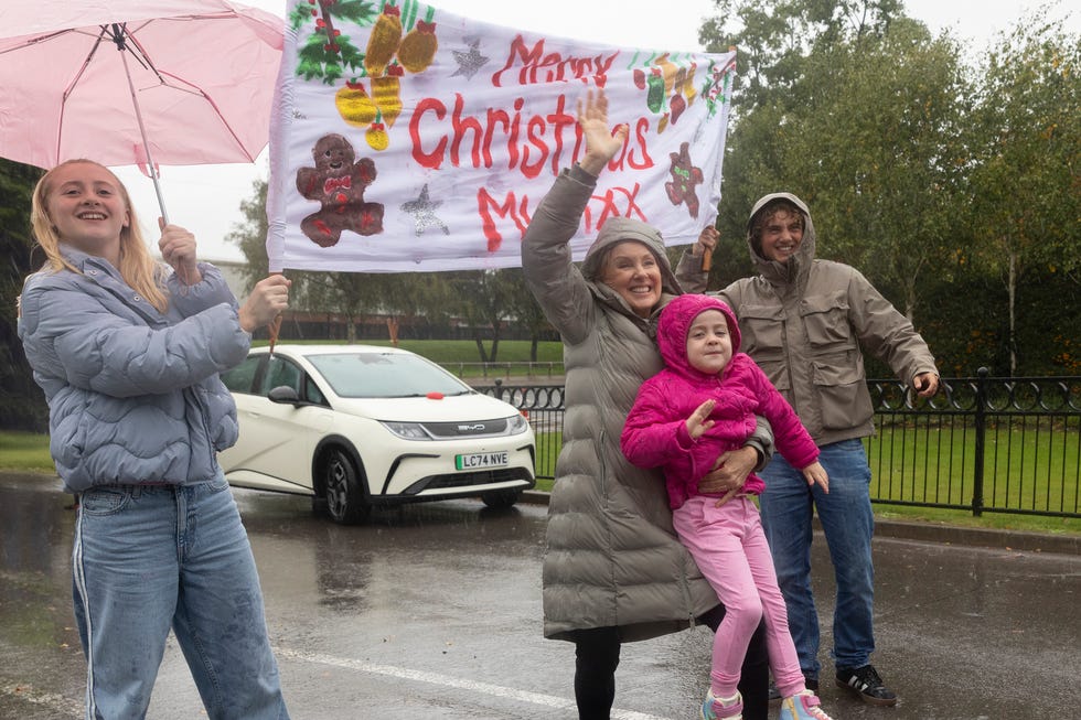 sally metcalfe, brody michaelis, joanie michaelis, shanice michaelis coronation street