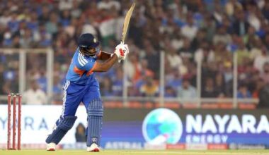 sanju-samson-played-a-glittering-knock-of-37-off-22-in-the-fifth-t20i-in-ahmedabad
