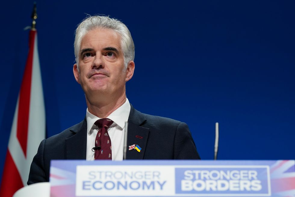 Shadow Defence Secretary James Cartlidge