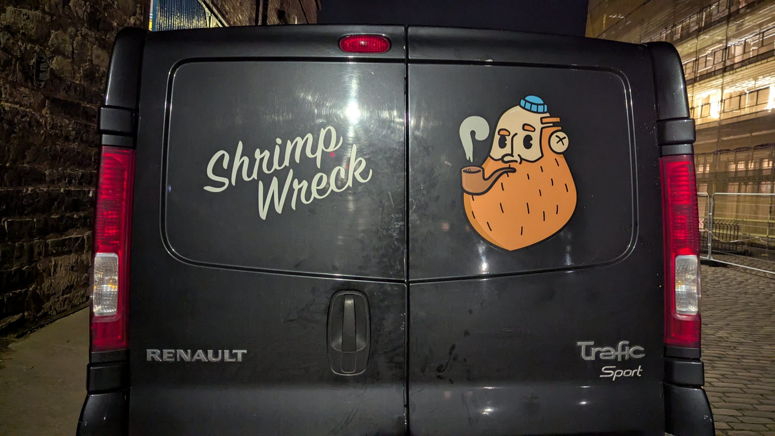 Shrimp Wreck at Brown's of Leith