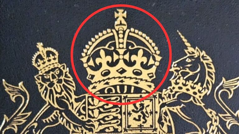 The crown is rounder and more detailed. Pic: PA