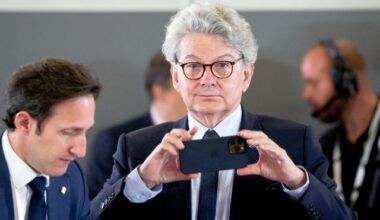 EU warns of possible action after US bars five Europeans accused of censorship