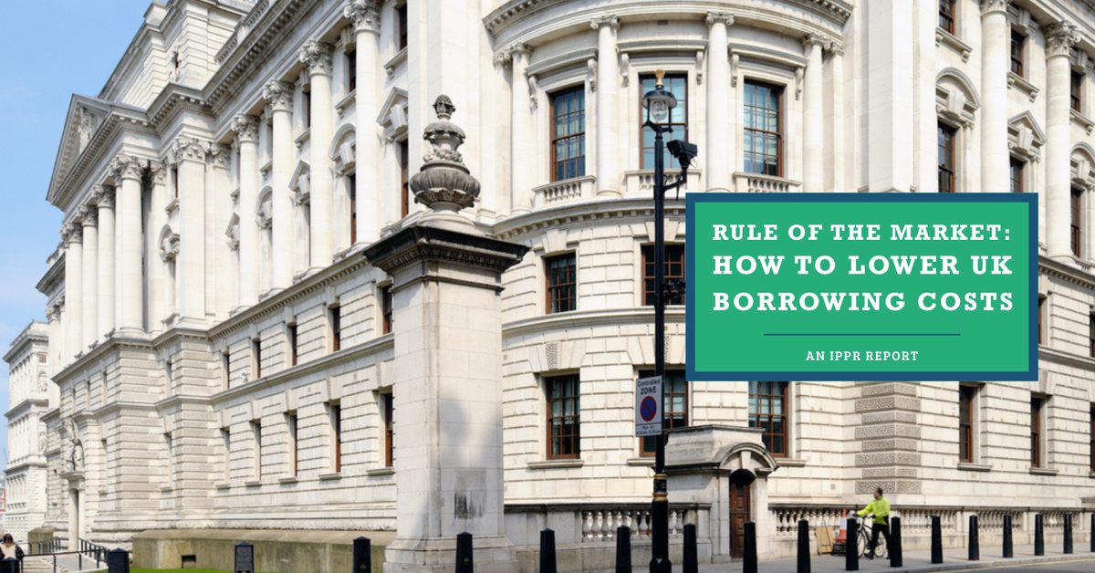 Rule of the market: How to lower UK borrowing costs