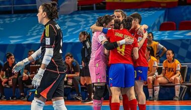 Spain beat Argentina to seal World Cup futsal bronze