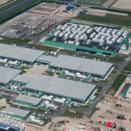 Data centre under construction used to illustrate story about BloombergNEF's New Energy Outlook 2025 report