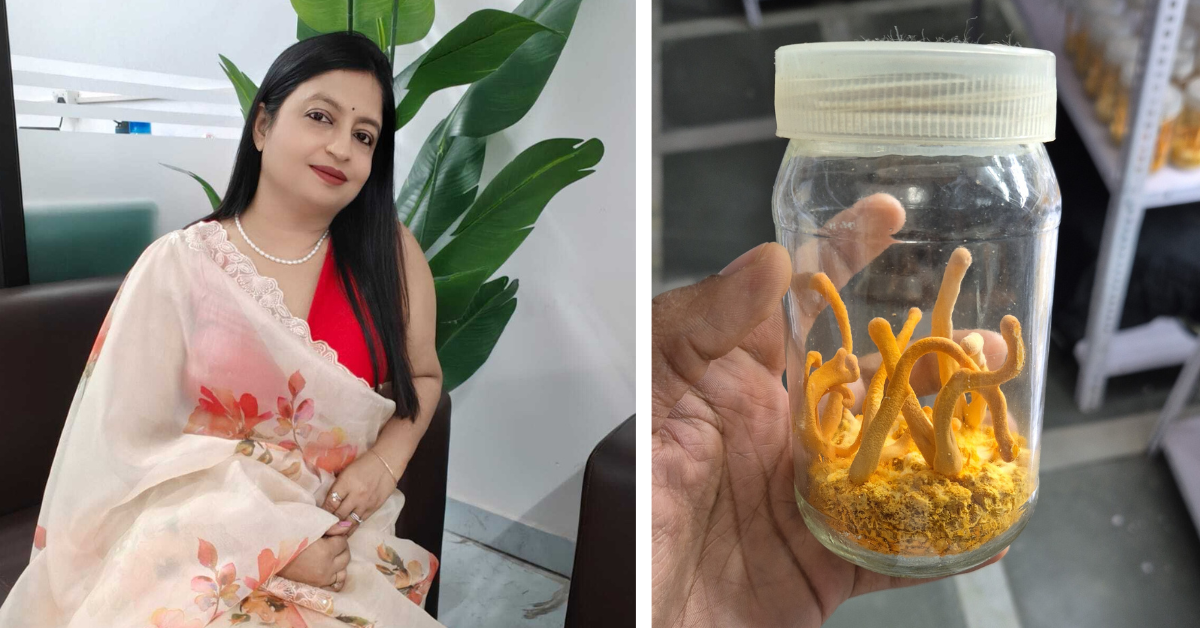 How This Delhi Mom of 2 Built a Rs 40 Lakh Cordyceps (unique mushrooms) Business From a 10x10 Room