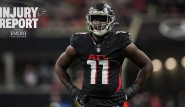 Jalon Walker update, Drake London a non-participant in estimated report