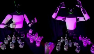 Elon Musk's Optimus Robot Collapses in a Hilariously Suspicious Way