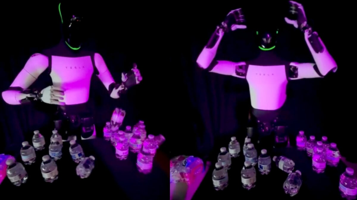 Elon Musk's Optimus Robot Collapses in a Hilariously Suspicious Way