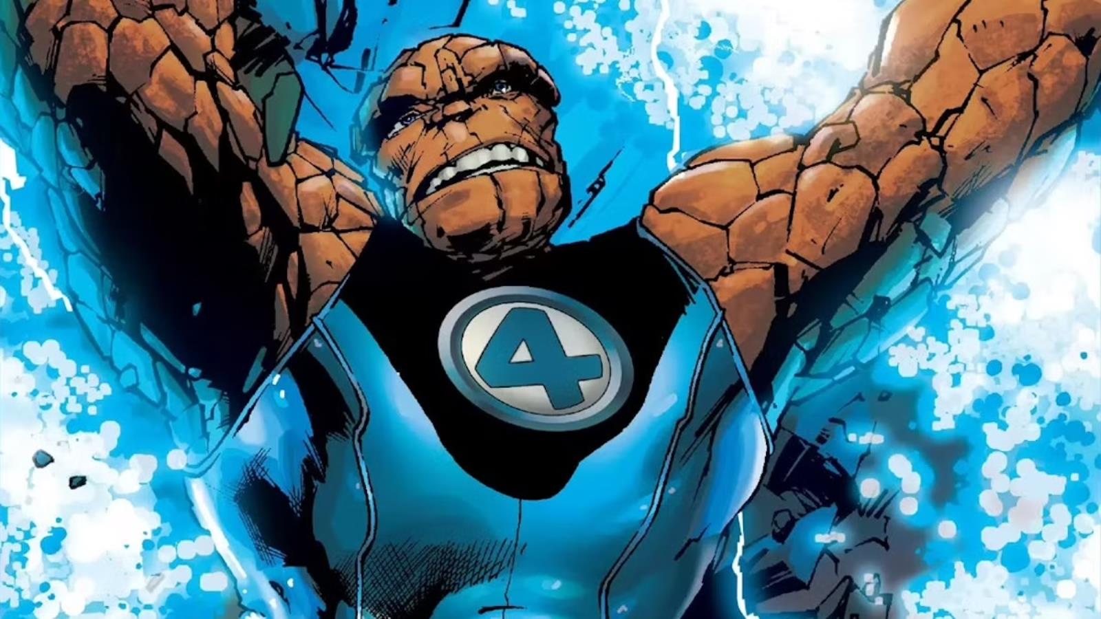 THE FANTASTIC FOUR Concept Art Unmasks Galactus, Reveals Ultimate-Inspired Costumes, Alternate "4" Logos, More