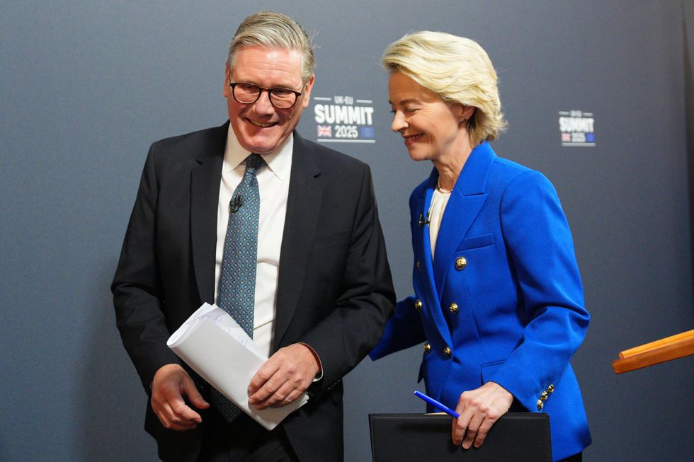 The Prime Minister refused to rule out Britain rejoining the Brussels bloc five