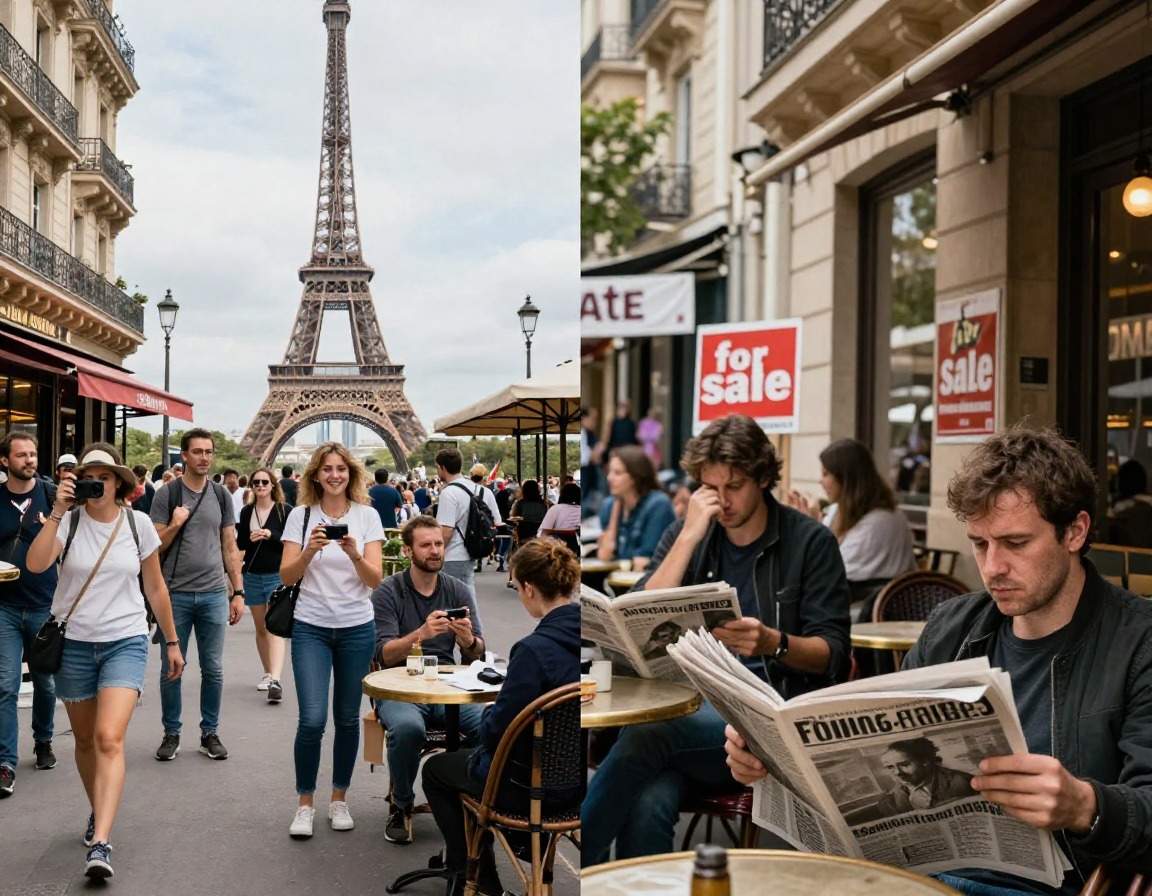 Uk, us, and canada tourists are flocking to france
