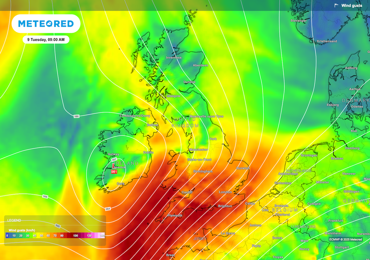 UK weather: Powerful Atlantic system to strike early next week