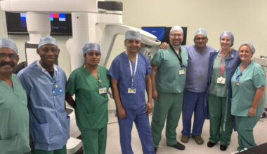 Liverpool surgeons lead Europe in pioneering robotic surgery