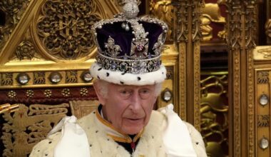 Protesters arrested after using custard, crumble to deface Crown Jewels case at Tower of London