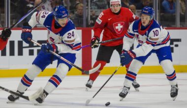 Photos: USA, Switzerland World Junior Championship hockey on Dec. 27, 2025 - Post Bulletin