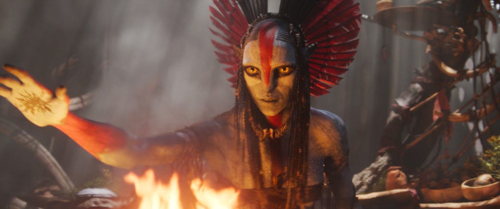oona chaplin as varang, avatar fire and ash