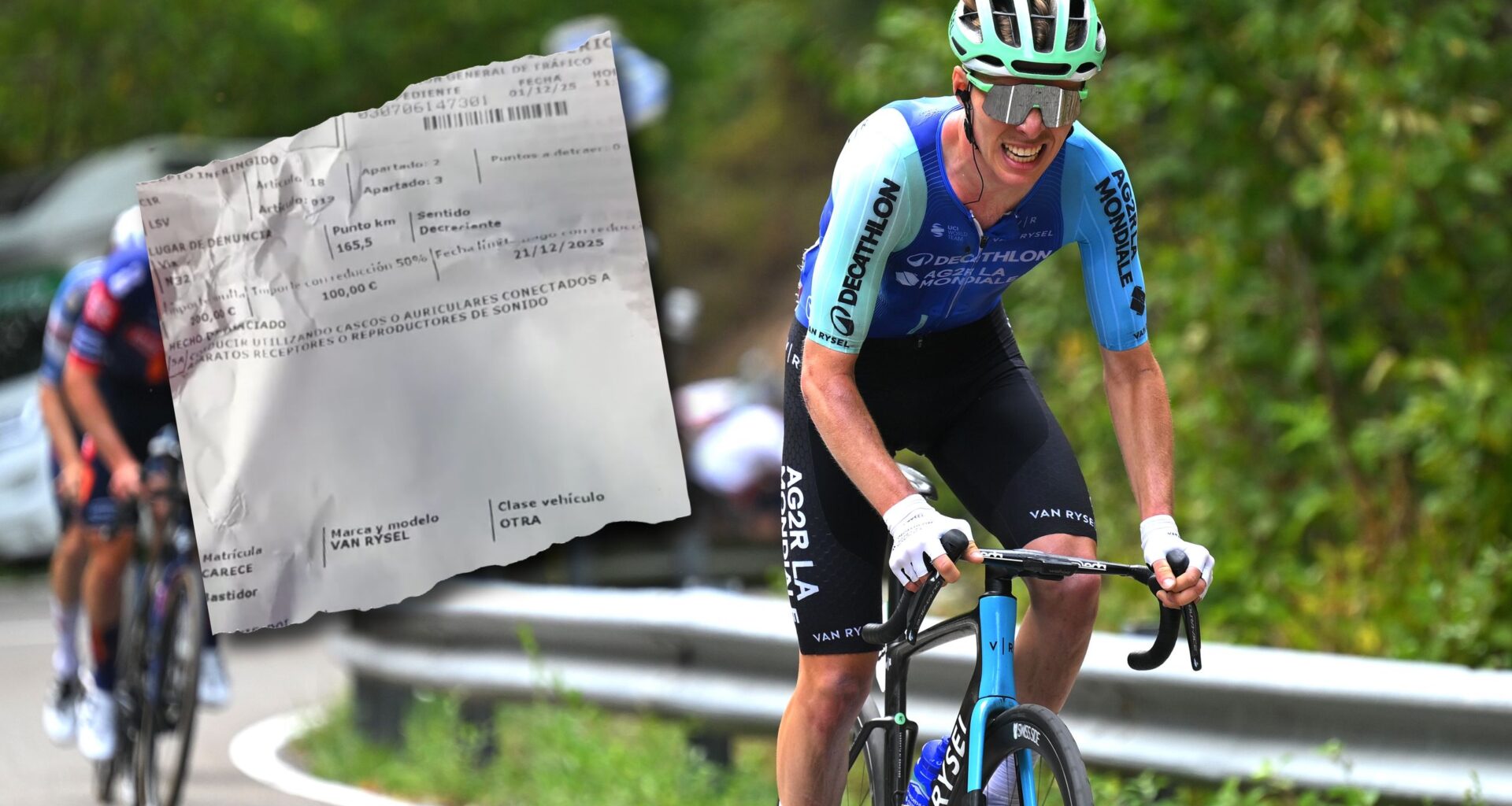 'Guess it is better to buy a pair of those ugly out of ear headphones' – pro cyclist fined €200 for riding with airpods in Spain