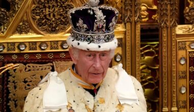 Protesters arrested after smearing custard and crumble on Crown Jewels case at Tower of London