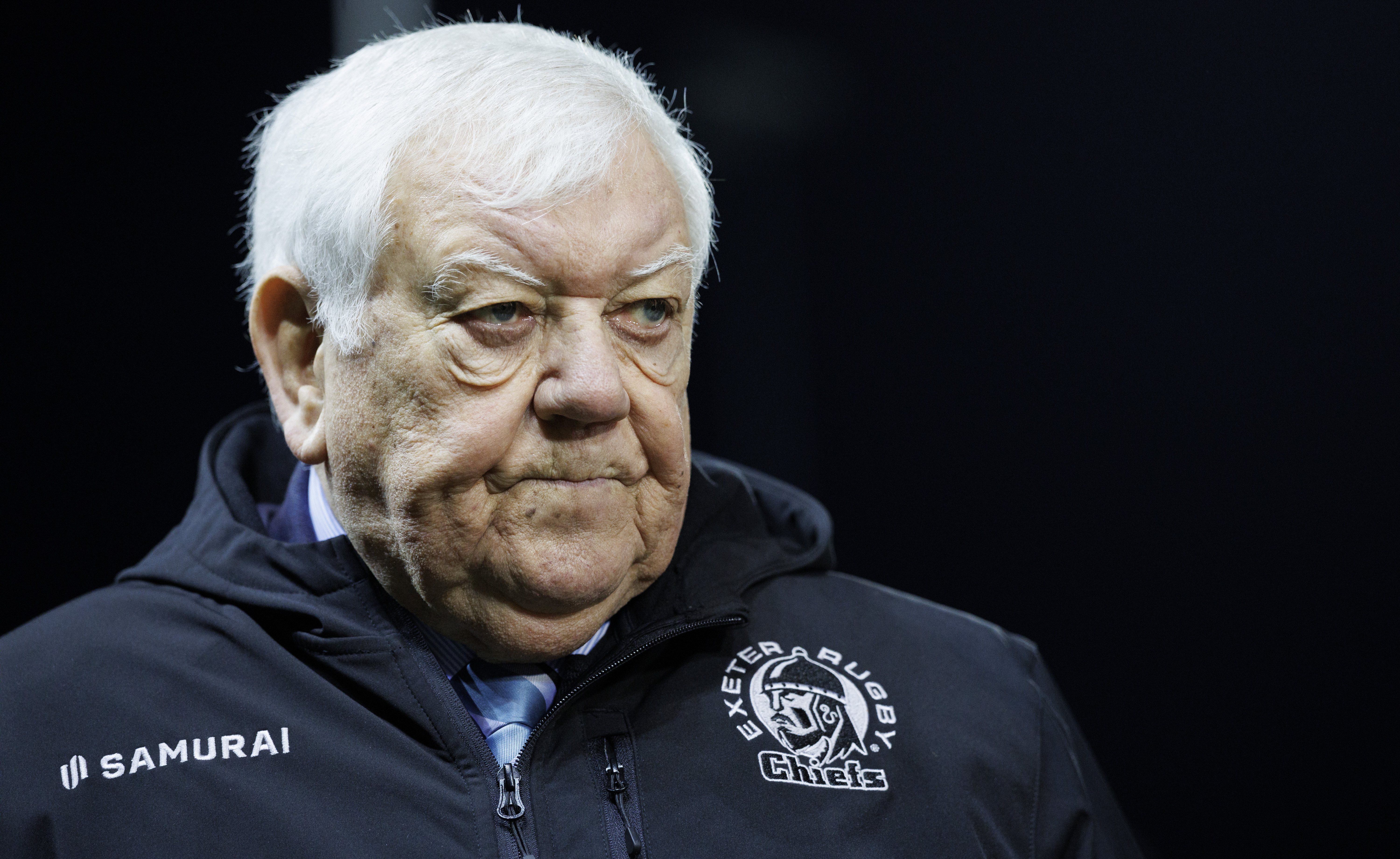 Exeter Chiefs' Chief Executive and Chairman Tony Rowe during an Investec Champions Cup match.