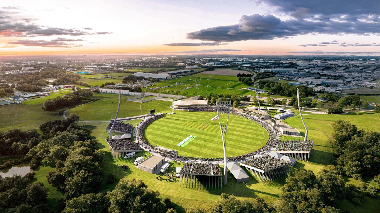 First phase looming large for new Irish cricket stadium
