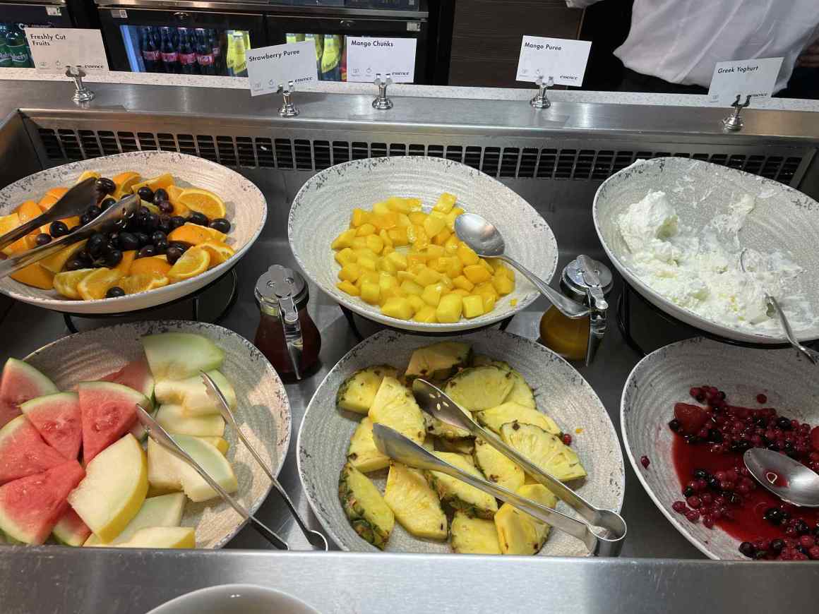 fruit and yoghurt Essence by Escape Lounge