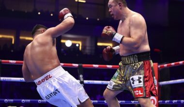 Image: Daniel Dubois vs Zhilei Zhang in Discussion