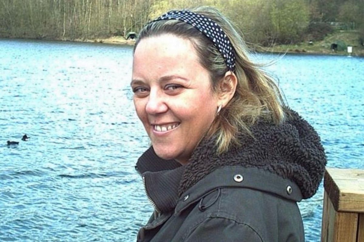 Stephanie Davies - who died in a horror crash in 2006 - pictured smiling next to a lake before her death