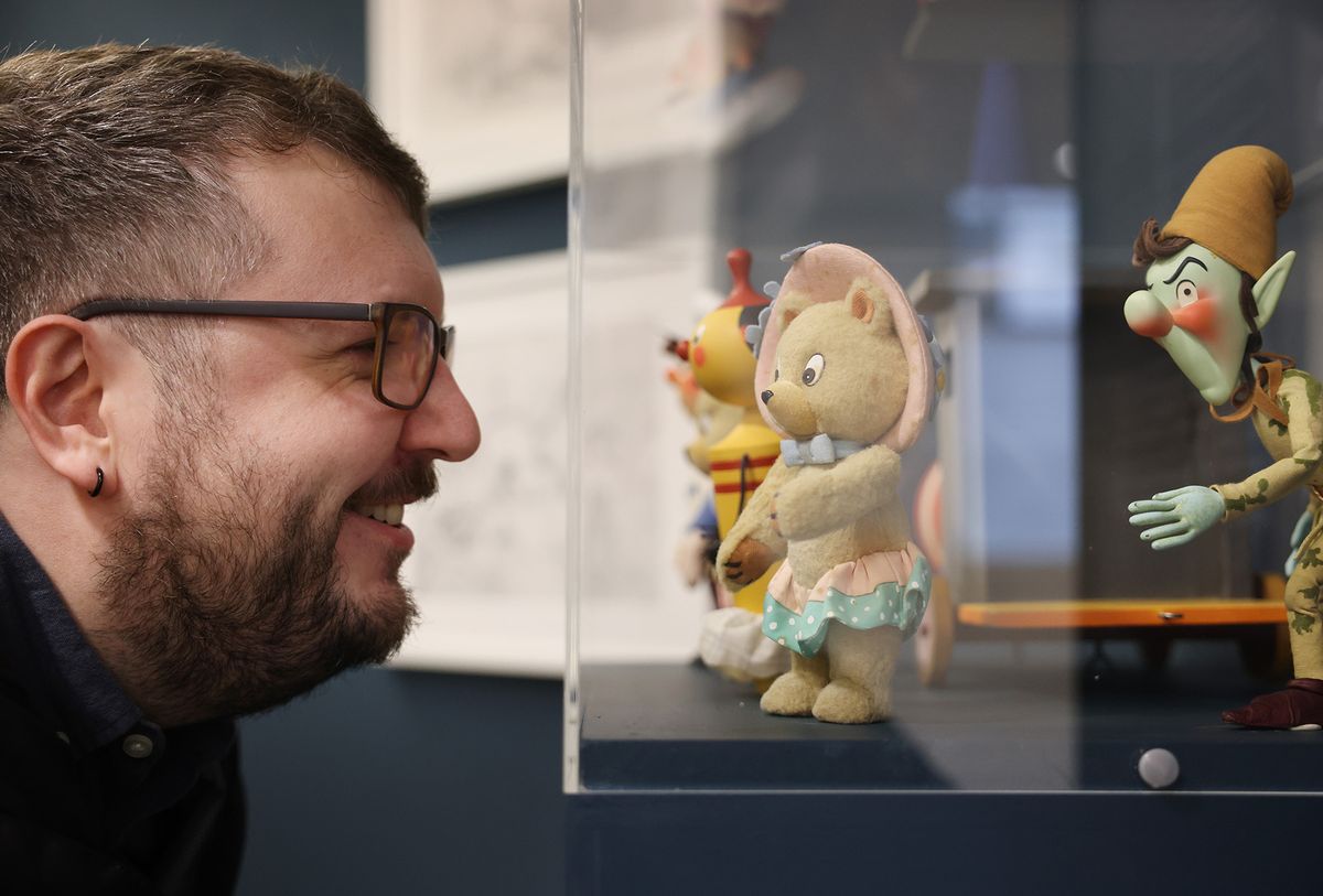 The exhibition offers a chance to get a close-up look behind the scenes of some of Cosgrove Hall's iconic shows