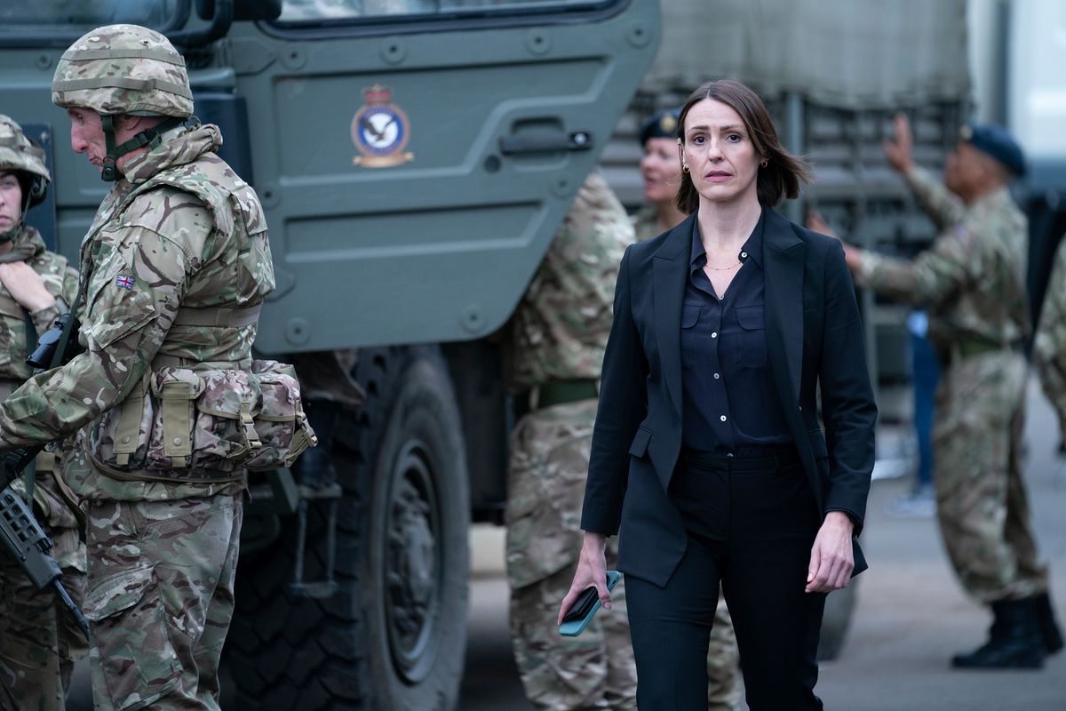 Suranne Jones as DCI Amy Silva in Vigil Series 2