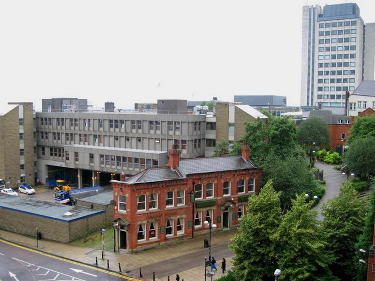 Oldham police station.