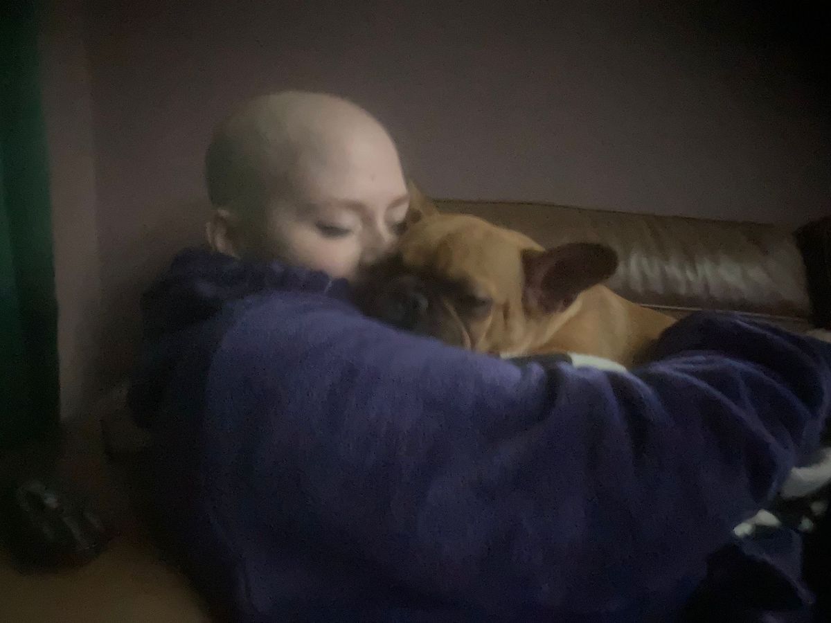 Carly Scott was told her cancer has now progressed to stage 4 