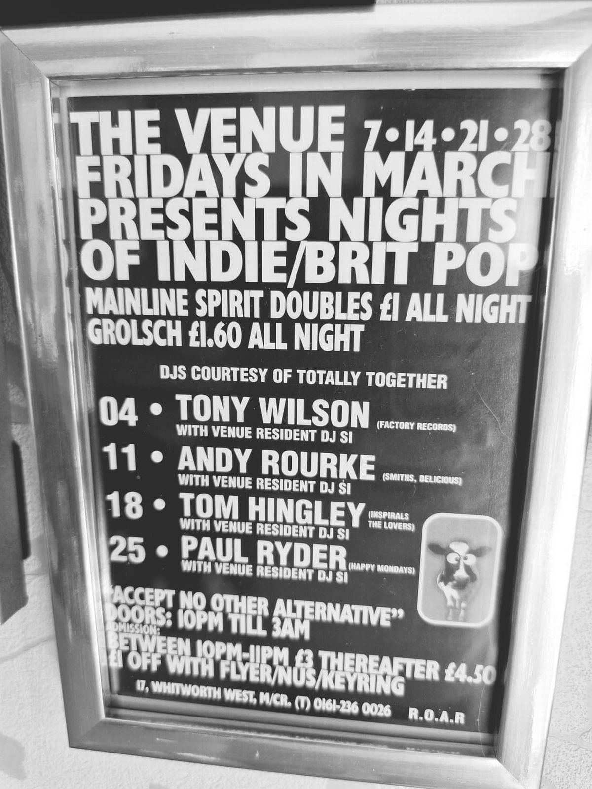 Simon Parker was a resident DJ at The Venue nightclub in the 90s