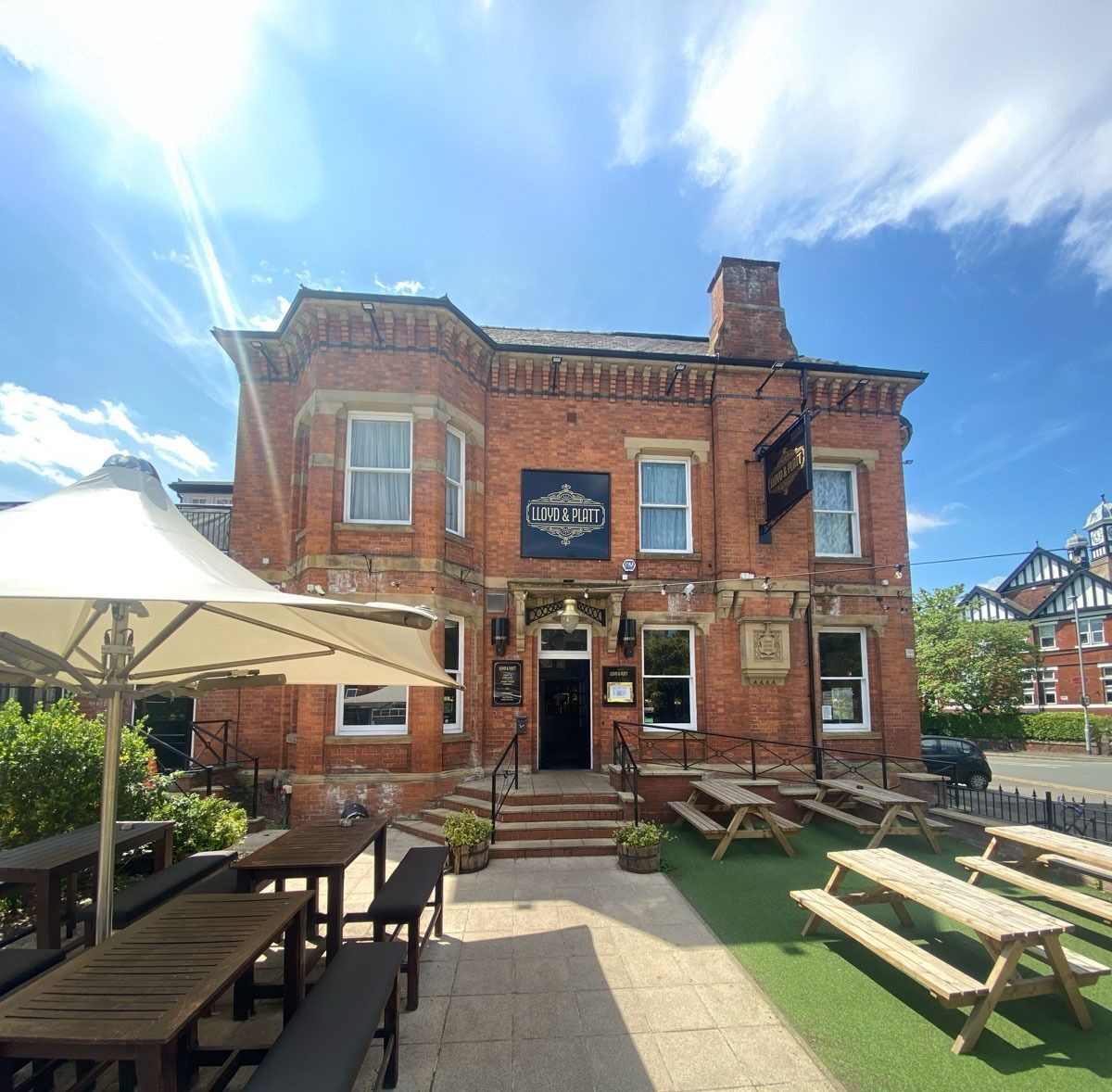 The Lloyd & Platt pub, on Wilbraham Road in Chorlton