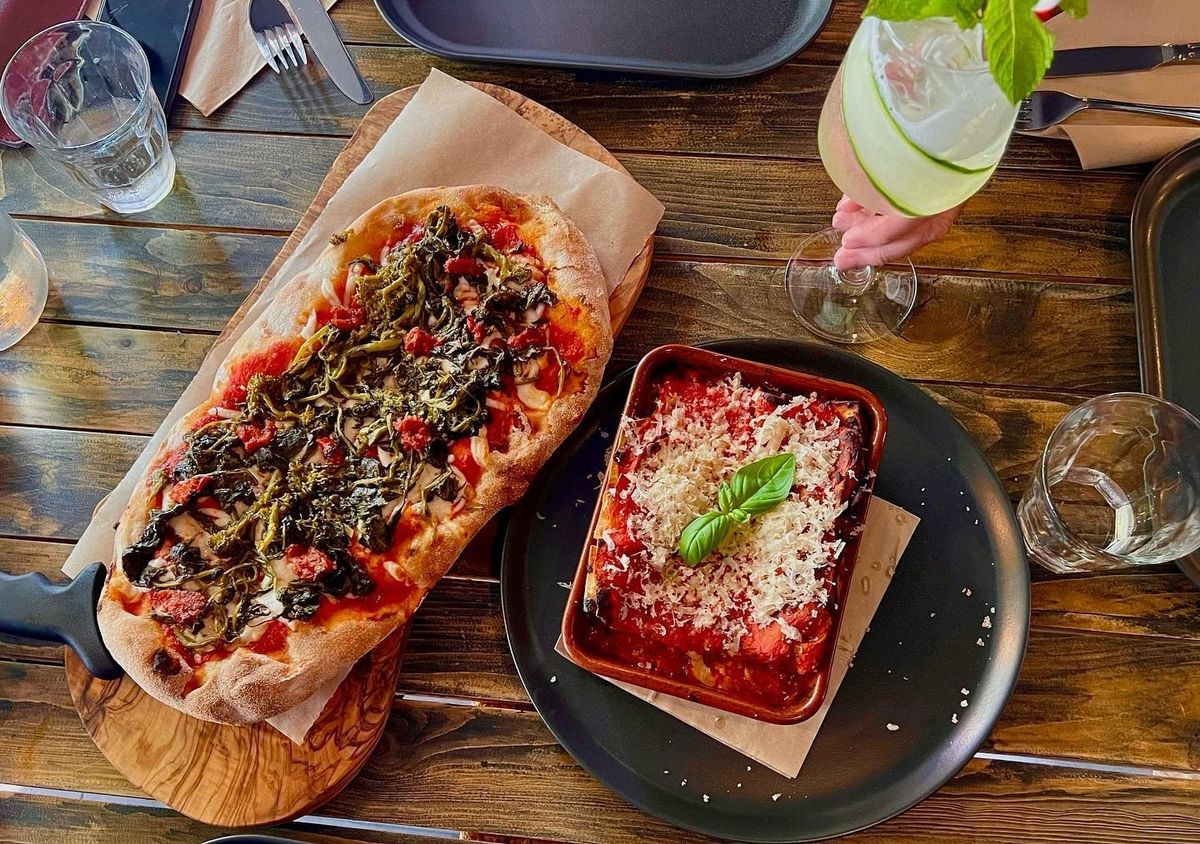 Ortica in Urmston has become known for its plant-based Italian specialities