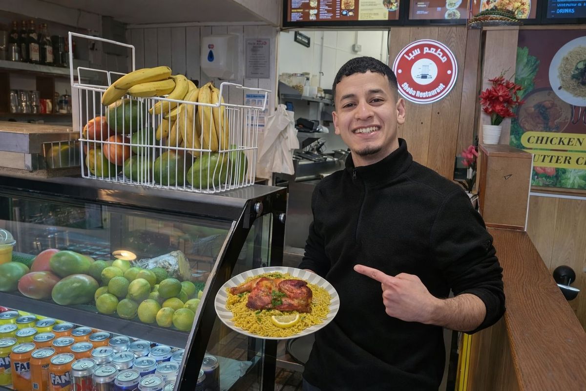 Ahmed Chipo from Sheba restaurant on Lodge Lane