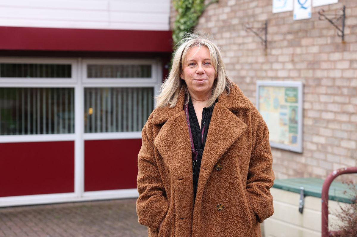 Alison Heavisides pictured at St Cecilia's Catholic Infant School in Tuebrook