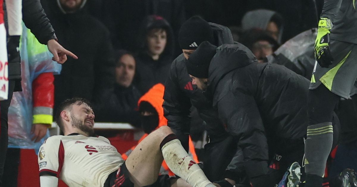 Conor Bradley has sustained a serious knee injury.