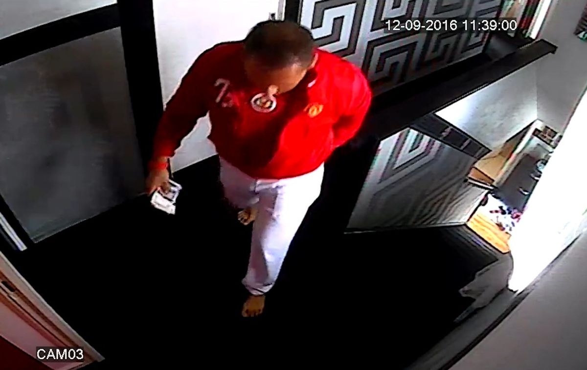 Wieslaw Michniewicz captured on camera