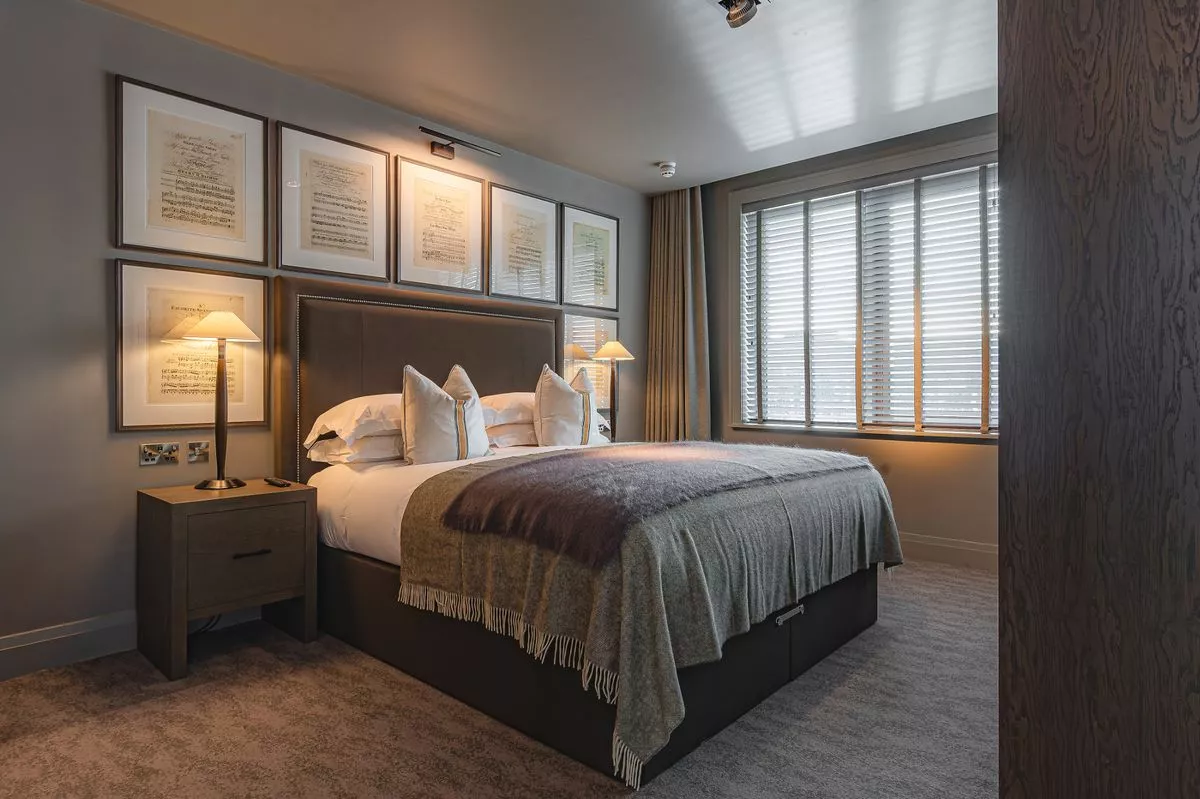 A CGI showing a Junior Suite at Dakota Manchester Airport 