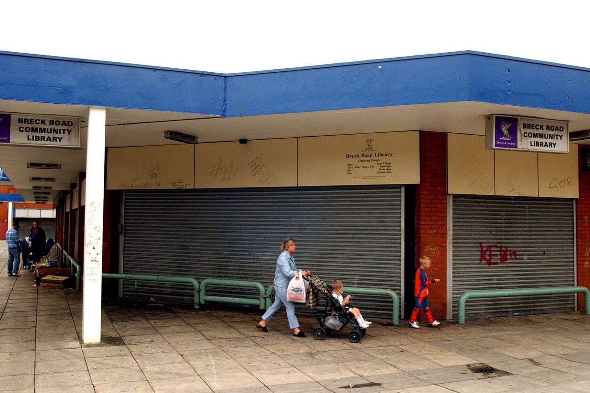 Breck Road Library in Everton