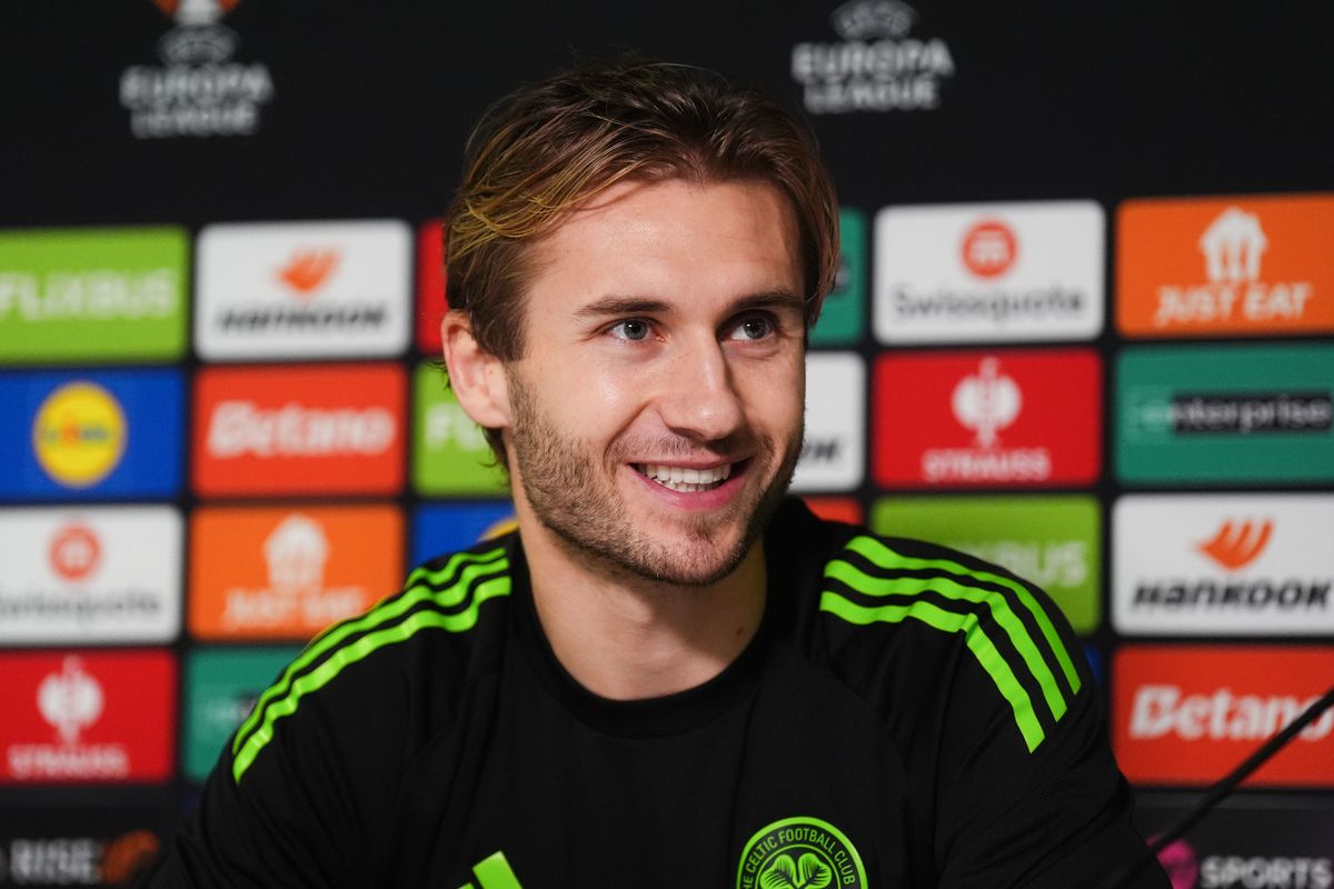 Ben Nygren speaks to the press