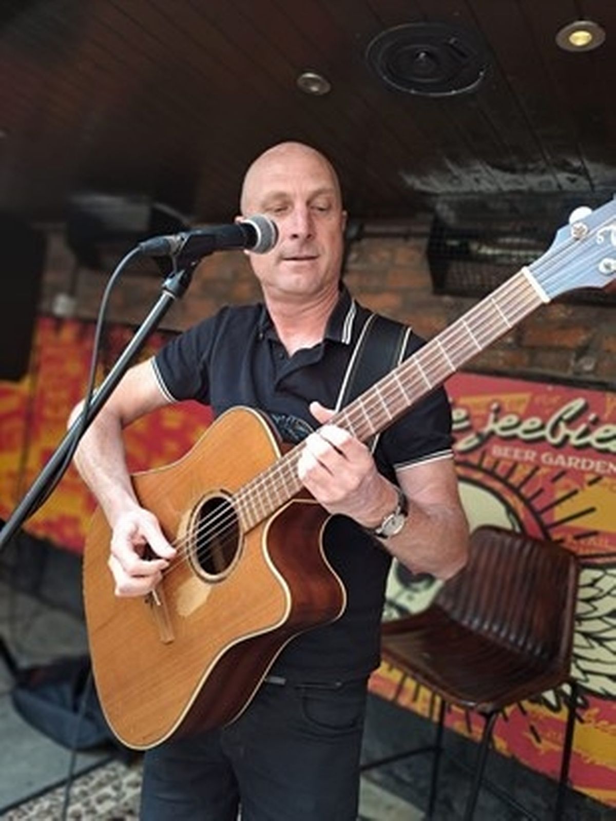 Chris was a popular figure in the city’s music scene