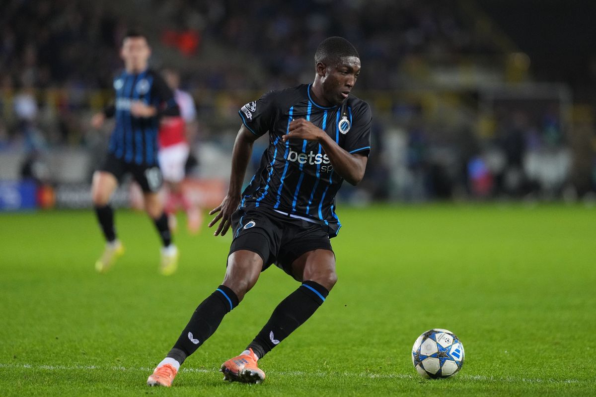 Joel Ordonez of Club Brugge has been linked with a move to Liverpool